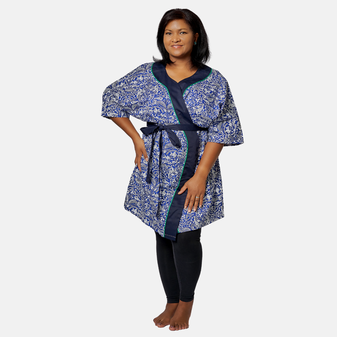Wendy Print Standard Adaptive Robe - Short
