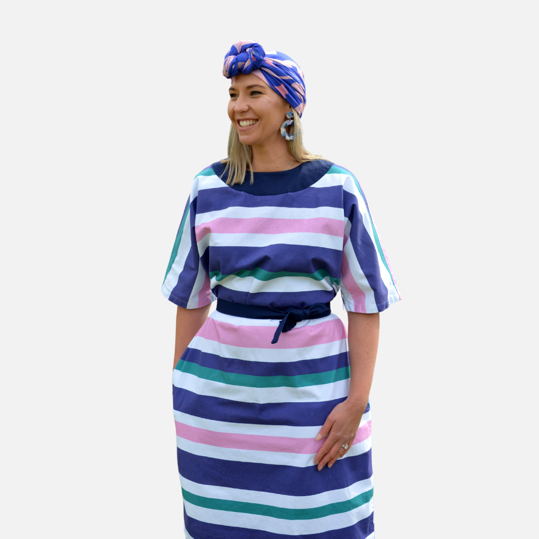 Lola Stripe Treatment Robe