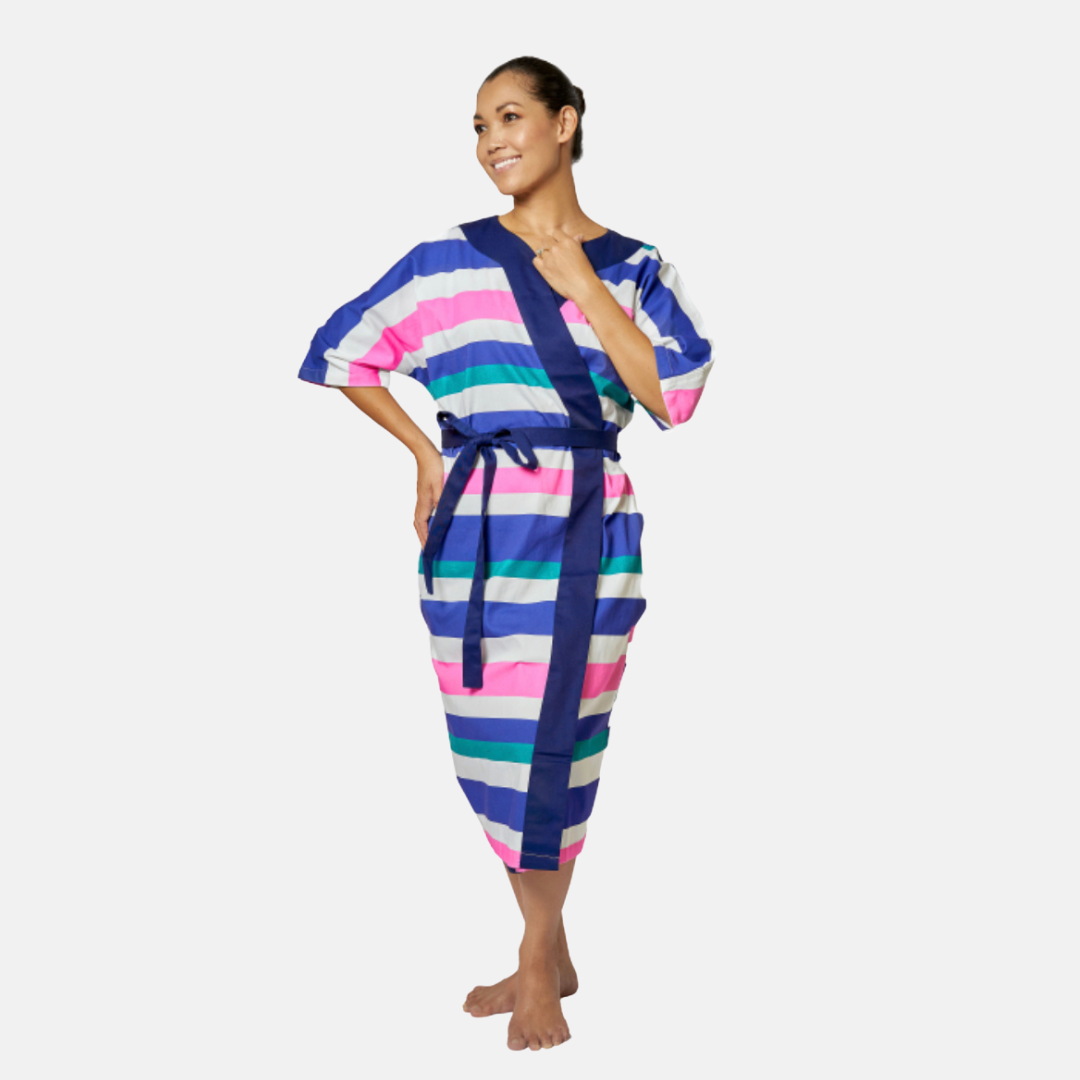 Lola Stripe Treatment Robe