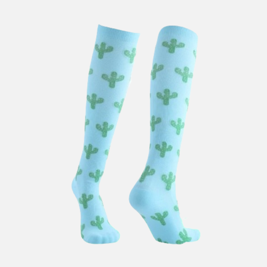 Knee High - Cactus Compression Socks