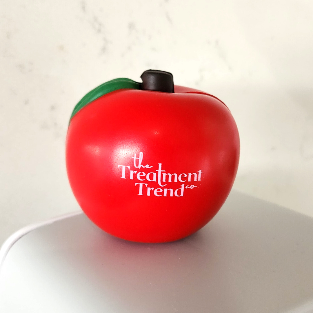Apple Stress Ball RED