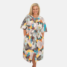 Ken Done's Aboriginal Unck Treatment Robe -LIGHTWEIGHT 150gsm