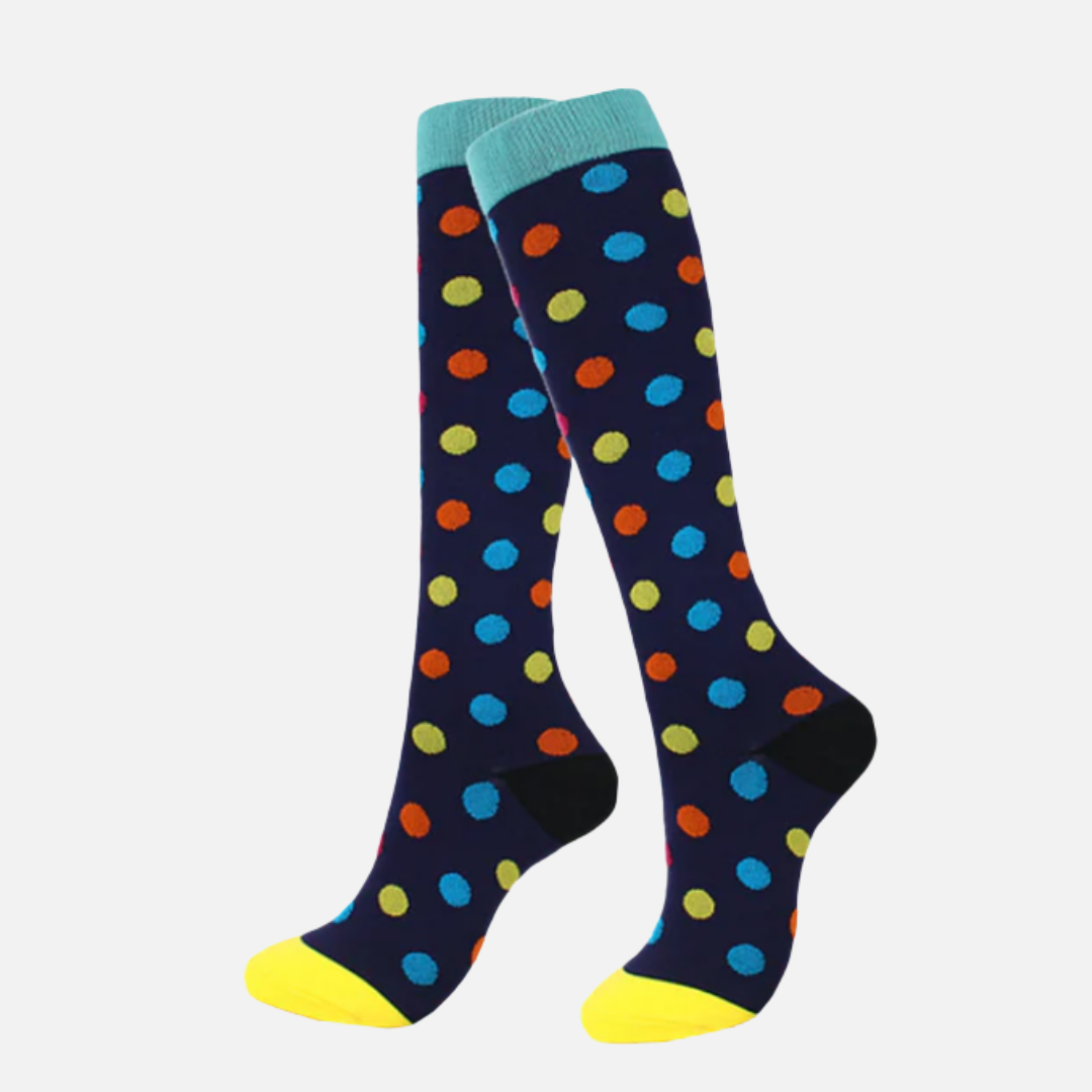 Knee High - Polka Dot Days Compression Socks