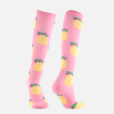 Knee High - Pineapple Party Compression Socks