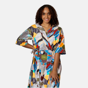 Eenk Robe Ken Done's Aboriginal Unck Treatment Robe -240gsm