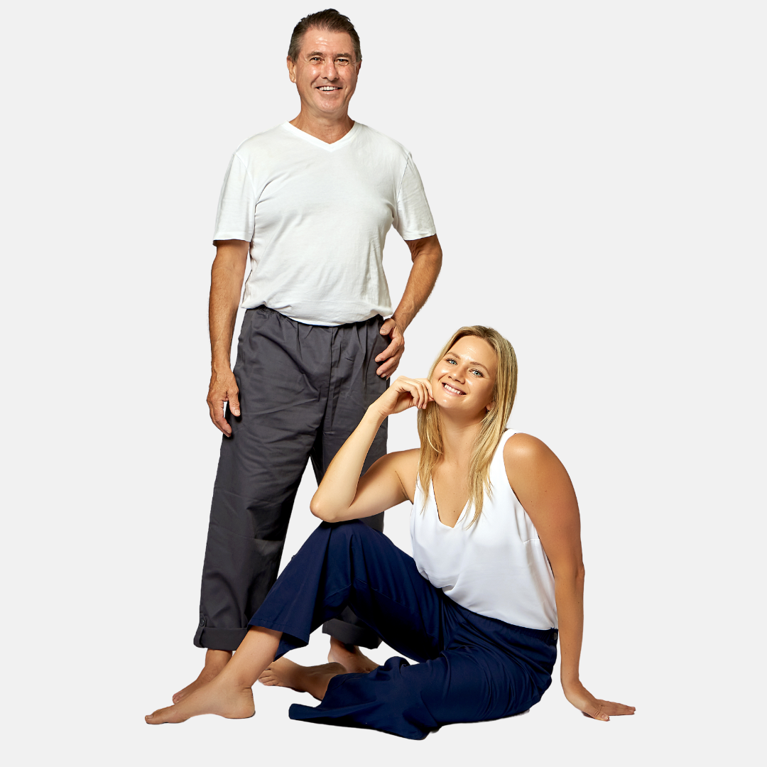 Standard Radiation Therapy Treatment Pants (Unisex) - Grey